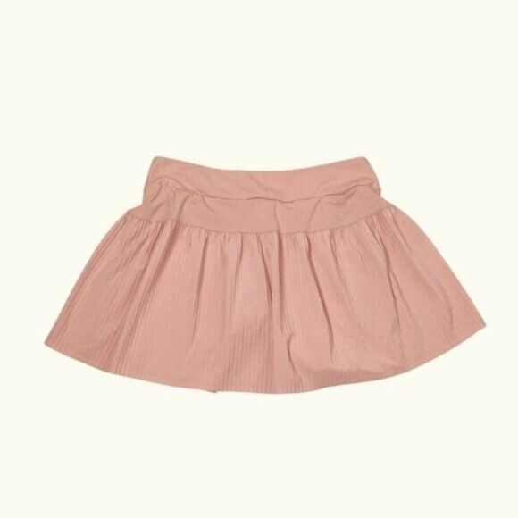 Nike Skirt Peach Pleated Sides Attached Shorts size Medium - Picture 16 of 16